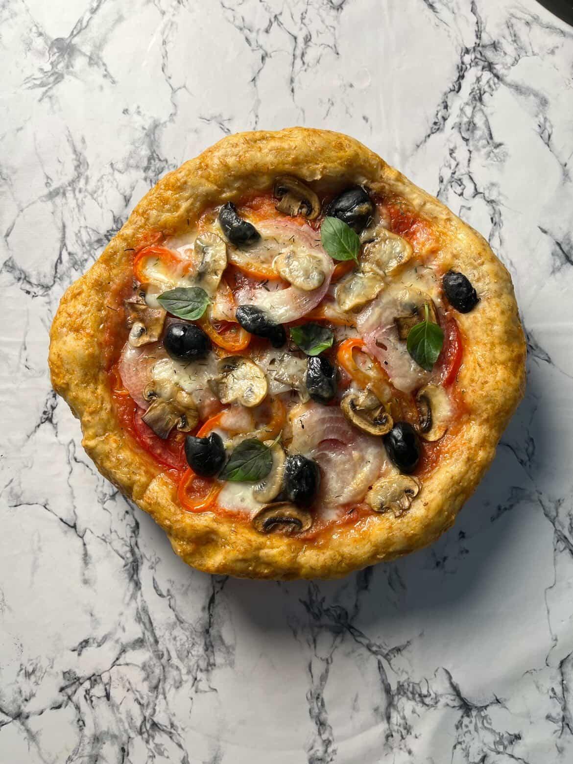 Pizza Healthy Complète Végétarienne