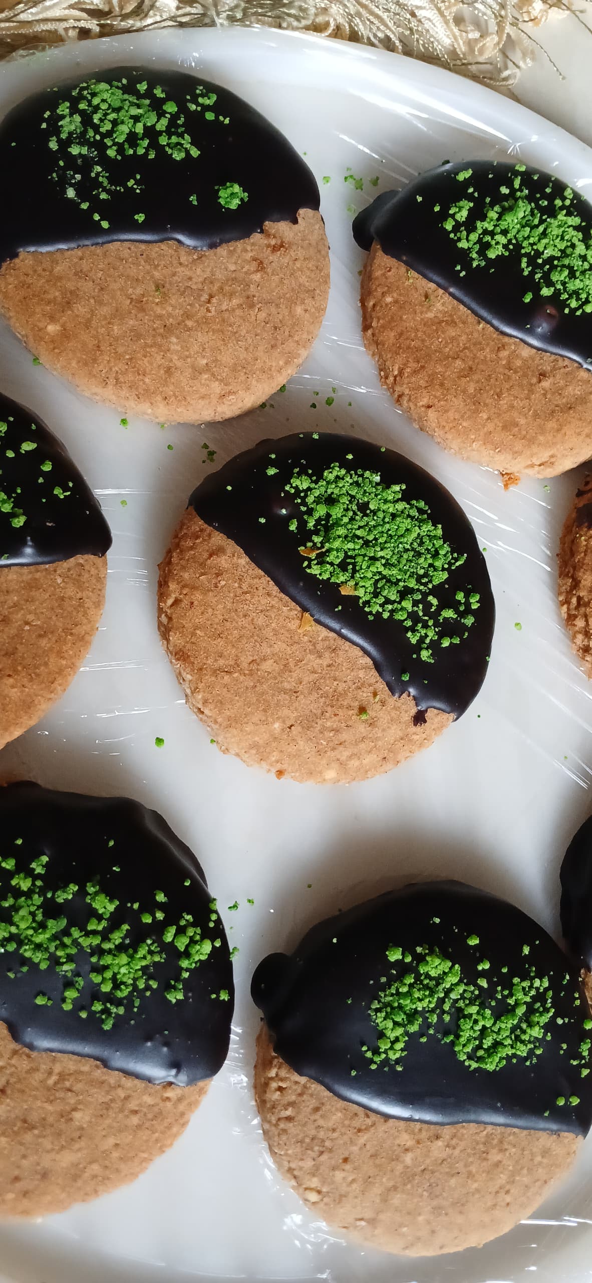 Biscuit sans sucre à la farine complète